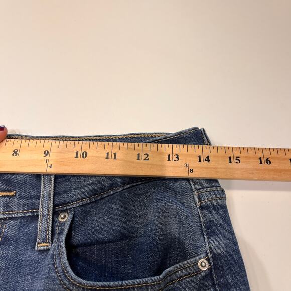 Levi's Blue 724 High Rise Straight Jeans Size 29 - Picture 11 of 14